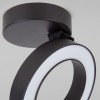 Накладной светодиодный светильник Spila черный 12W 4200К 25105/LED Elektrostandard