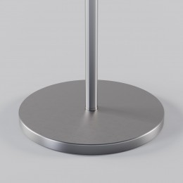 Напольный светильник с тканевым абажуром 01154/1 никель Eurosvet