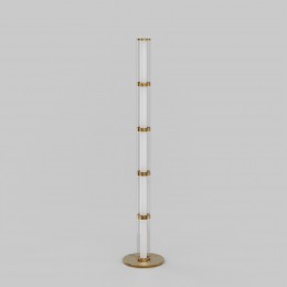 Напольный светодиодный светильник 80537/1 латунь Eurosvet