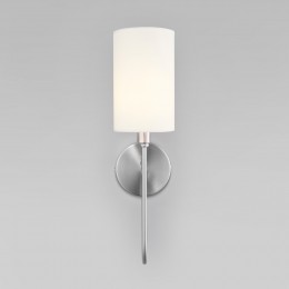 Настенный светильник с тканевым абажуром 60164/1 никель Eurosvet