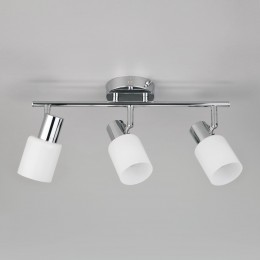 Настенный светильник со стеклянными плафонами 20089/3 хром Eurosvet