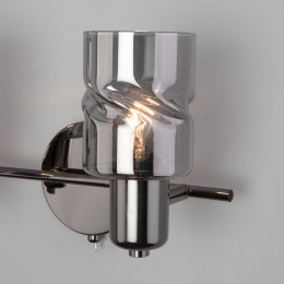 Настенный светильник со стеклянными плафонами 20120/2 чёрный жемчуг Eurosvet