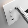 Настенный светодиодный светильник с USB Fant R LED (правый) MRL LED 1113 белый/хром Elektrostandard
