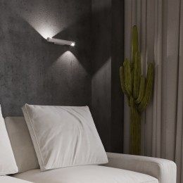 Настенный светодиодный светильник в стиле минимализм 40161 LED белый Eurosvet