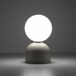 Настольный светильник со стеклянным плафоном 16038 Miki TK Lighting