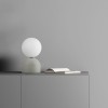 Настольный светильник со стеклянным плафоном 16038 Miki TK Lighting