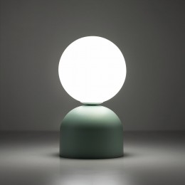 Настольный светильник со стеклянным плафоном 16039 Miki TK Lighting