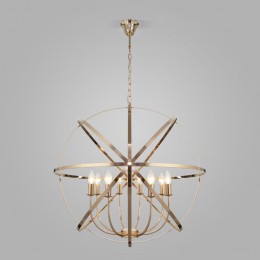Подвесная люстра в стиле лофт 60139/8 золото Eurosvet