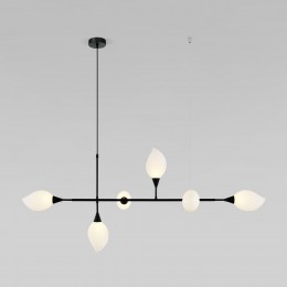 Подвесной светильник с акриловыми плафонами 30188/6 черный Eurosvet