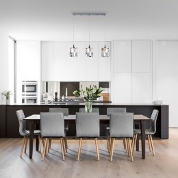 Подвесной светильник с хрусталем 50101/3 хром Eurosvet