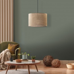 Подвесной светильник с тканевым абажуром 6582 Juta TK Lighting