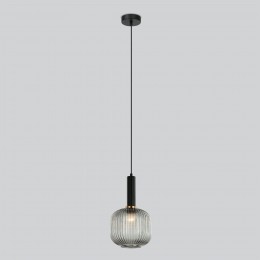 Подвесной светильник со стеклянным плафоном 50182/1 дымчатый Eurosvet