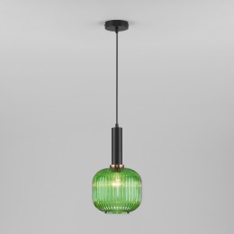 Подвесной светильник со стеклянным плафоном 50182/1 зеленый Eurosvet