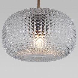 Подвесной светильник со стеклянным плафоном 50262/1 прозрачный Eurosvet