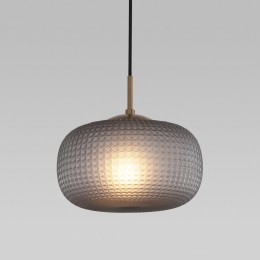 Подвесной светильник со стеклянным плафоном 50262/1 серый Eurosvet