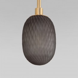 Подвесной светильник со стеклянным плафоном 50266/1 дымчатый Eurosvet