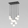 Подвесной светильник со стеклянными плафонами 10079 Martin TK Lighting