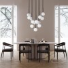 Подвесной светильник со стеклянными плафонами 10079 Martin TK Lighting