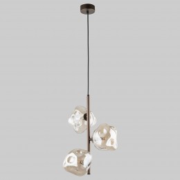 Подвесной светильник со стеклянными плафонами 11036 Lava Brown TK Lighting