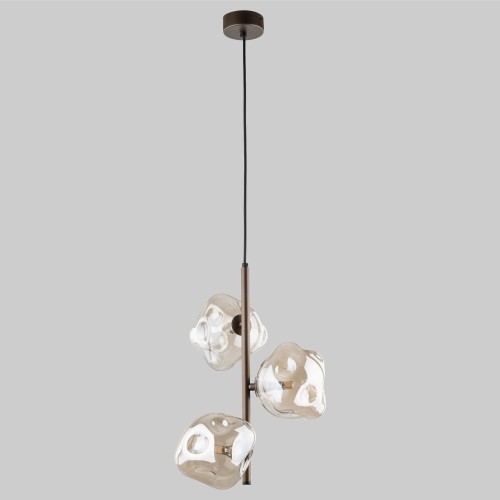 Подвесной светильник со стеклянными плафонами 11036 Lava Brown TK Lighting