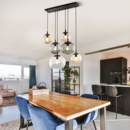 Подвесной светильник со стеклянными плафонами 4819 Esme TK Lighting