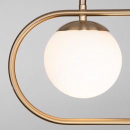 Подвесной светильник со стеклянными плафонами 50089/4 золото Eurosvet