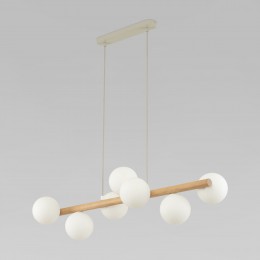 Подвесной светильник со стеклянными плафонами 5905 Estera Wood TK Lighting