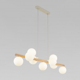 Подвесной светильник со стеклянными плафонами 5906 Estera Wood TK Lighting
