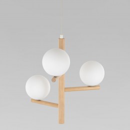 Подвесной светильник со стеклянными плафонами 6799 Estera Wood TK Lighting