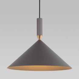 Подвесной светильник в стиле лофт 50024/1 серый Eurosvet