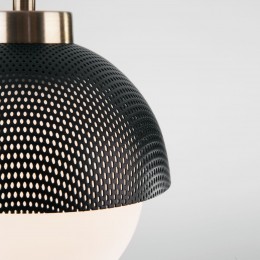 Подвесной светильник в стиле лофт 50106/1 античная бронза / черный Eurosvet