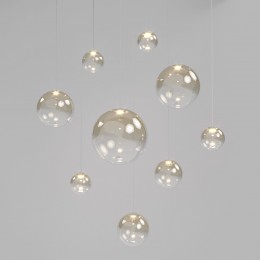 Подвесной светодиодный светильник со стеклянным плафоном 50230/1 LED Eurosvet