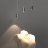 Подвесной светодиодный светильник в стиле лофт 50248/1 LED/ хром Eurosvet