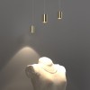Подвесной светодиодный светильник в стиле лофт 50248/1 LED/ золото Eurosvet