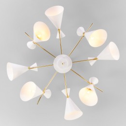 Потолочная люстра в стиле лофт 70114/8 белый Eurosvet