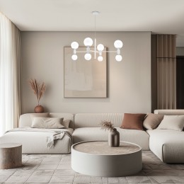 Потолочный светильник 30182/8 белый Eurosvet