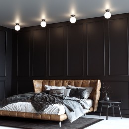 Потолочный светильник со стеклянным плафоном 30197/1 черный жемчуг Eurosvet