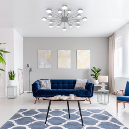 Потолочный светодиодный светильник с регулировкой цветовой температуры 90242/16 хром Eurosvet