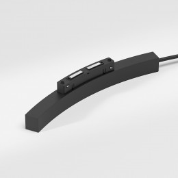 Slim Magnetic Блок питания 100W для радиусного шинопровода черный Ø800mm 95055/00 Elektrostandard