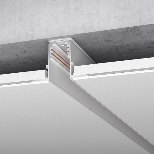 Slim Magnetic Шинопровод встраиваемый белый 3м 85128/00 Elektrostandard