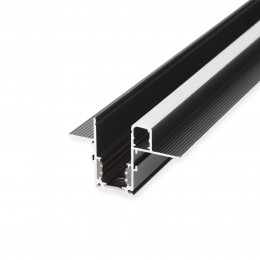 Slim Magnetic Шинопровод встраиваемый с местом под светодиодную ленту чёрный 2м 85132/00 Elektrostandard