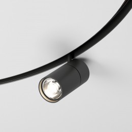 Slim Magnetic Трековый светильник для радиусного шинопровода 20W 4200K Comfi чёрный Ø 1200мм 85190/01 Elektrostandard