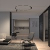 Slim Magnetic Трековый светильник для радиусного шинопровода 20W 4200K Comfi чёрный Ø 1200мм 85190/01 Elektrostandard