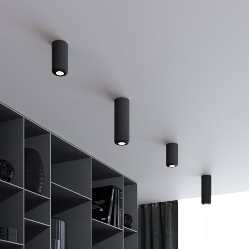 Светильник накладной светодиодный Onde 10W 4000K чёрный 25045/LED Elektrostandard
