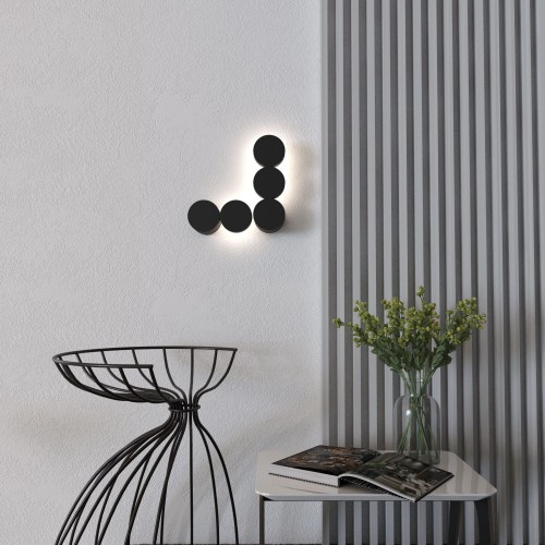 Светильник настенный светодиодный Brioni LED черный 3000K 40130/LED черный Elektrostandard