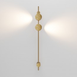 Светильник настенный светодиодный Illume латунь 3000K 40154/LED Elektrostandard