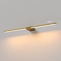 Светильник настенный светодиодный Luar латунь 40125/LED Elektrostandard