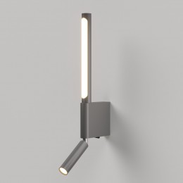 Светильник настенный светодиодный Sarca LED 4000К 40111/LED графит Elektrostandard