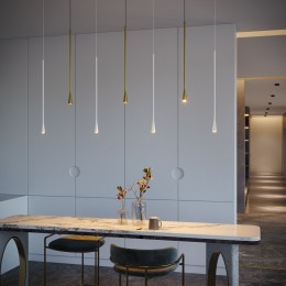 Светильник подвесной светодиодный Vist 7W 3000K белый 50312 LED Elektrostandard
