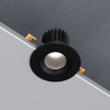 Светильник встраиваемый светодиодный Even 7W 4000K черный 25094/LED Elektrostandard